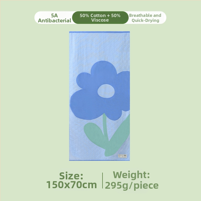 Kūdikio trių sluoksnių marle rankšluostis, 50% medvilnė / 50% viskozė, 32 siūlai, kraštų siuvimas, 200–300 g