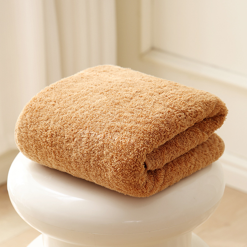 Yiduo 100% medvilnės Vonios rankšluostis Tipo A, 40s siūlai, 500 g+ svoris, siuvinėtas kraštas