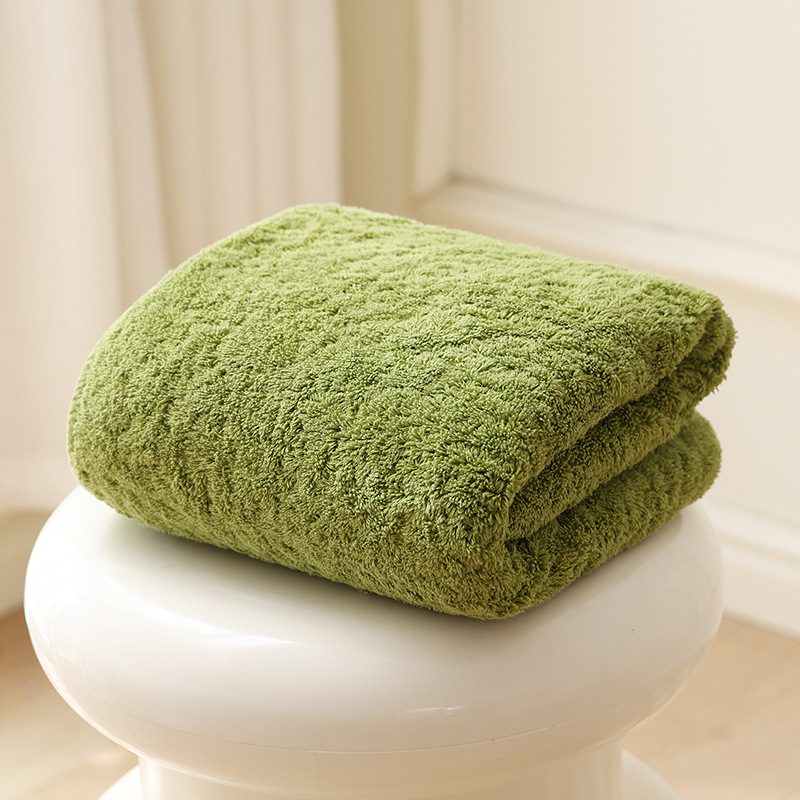 Yiduo 100% medvilnės Vonios rankšluostis Tipo A, 40s siūlai, 500 g+ svoris, siuvinėtas kraštas