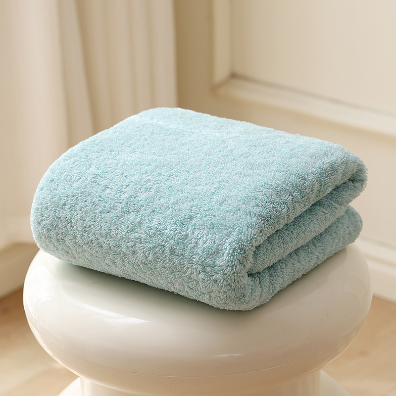 Yiduo 100% medvilnės Vonios rankšluostis Tipo A, 40s siūlai, 500 g+ svoris, siuvinėtas kraštas