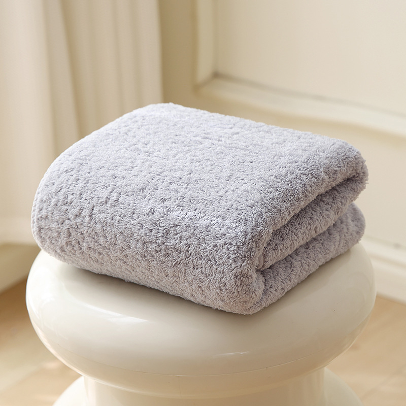 Yiduo 100% medvilnės Vonios rankšluostis Tipo A, 40s siūlai, 500 g+ svoris, siuvinėtas kraštas