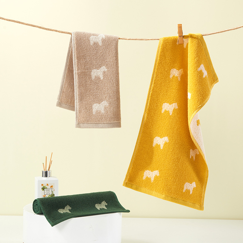 Vaikų rankšluostis, 100% medvilnė, džakardas 32s, svoris 50–80 g