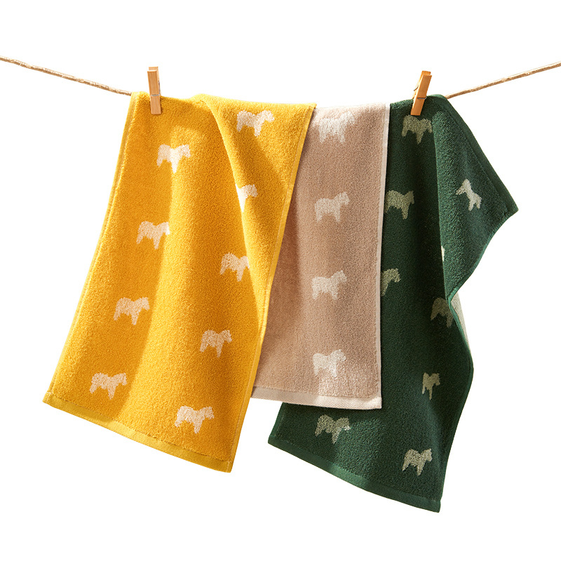 Vaikų rankšluostis, 100% medvilnė, džakardas 32s, svoris 50–80 g