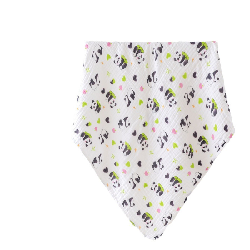 Šešių sluoksnių medvilninė marle kūdikių vonios rankšluostis, sugeriantis, su ranka nupieštu raštu, Klasė A