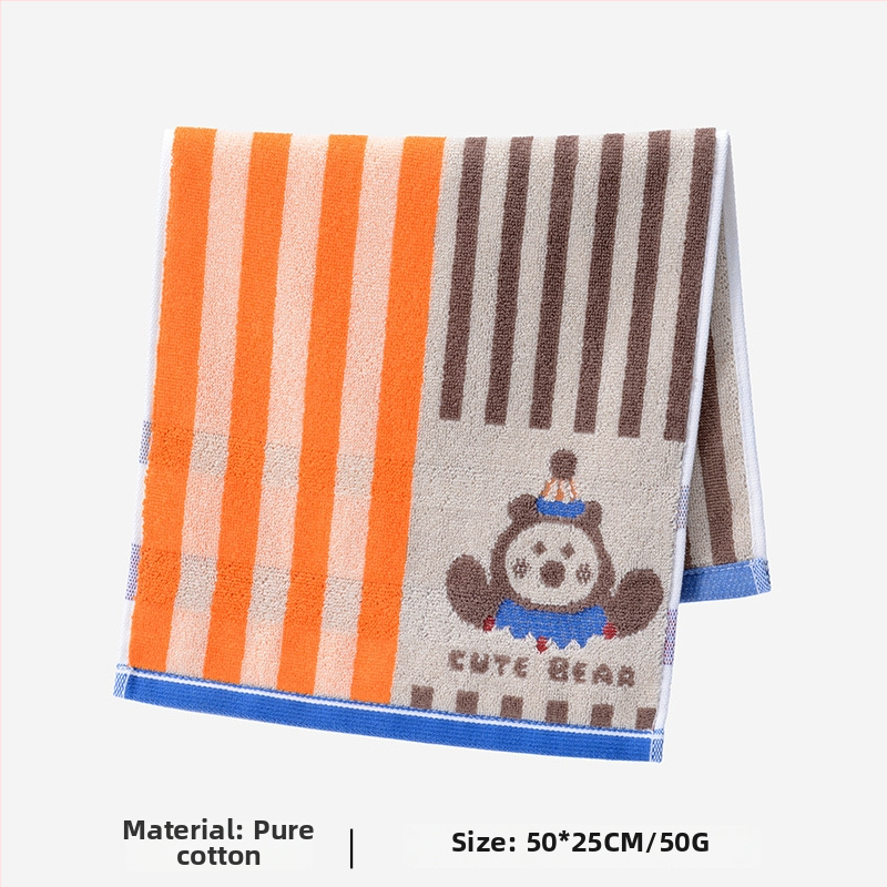 Grace/Jie Liya kūdikio rankšluostis iš 100% medvilnės – sugeriantis, minkštas, odai malonus; plokščias audinys, siuvinėtos kraštinės, 50–80 g, 32 siūlai, prekės kodas 251420