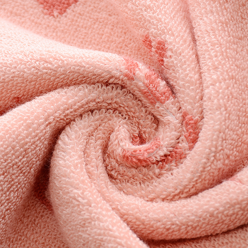 Vaikiškas rankšluostis iš 100% medvilnės, džakardinė audinys, 32s siūlai, 50–80 g, kūdikiui, karikatūros raštas, pritaikomas