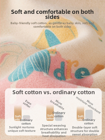 Kūdikio trikampio seilinukas – medvilnė >95%, animacinis piešinys, 0–1 metų, Beta Peptide prekės ženklas.