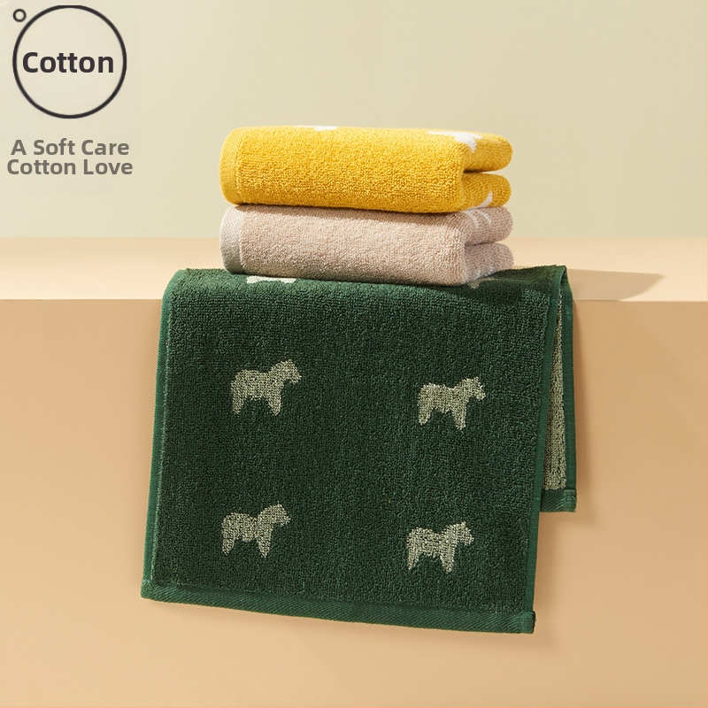 Vaikų Jacardo rankšluostis, 100% medvilnė, 32s, 50 g, sugeriantis ir švelnus