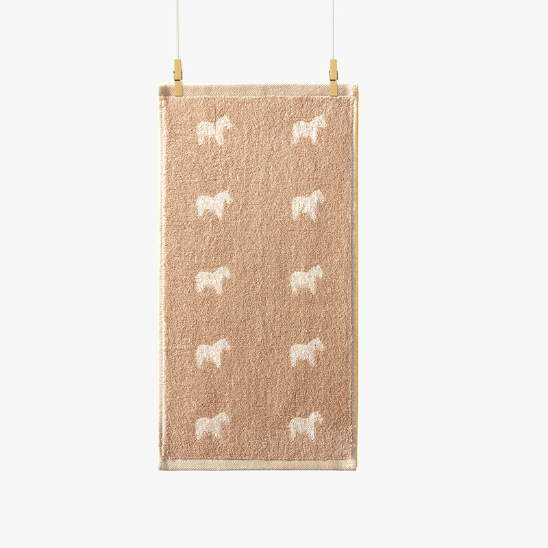 Vaikų Jacardo rankšluostis, 100% medvilnė, 32s, 50 g, sugeriantis ir švelnus