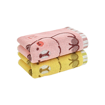 Bērnu dvielis no 100% kokvilnas, ar apšūtu malu, 50–80 g, preces kods 251418