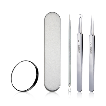 Spuogų adatos ir ląstelės klipo rinkinys — nerūdijantis plienas, patvarus, bendram naudojimui