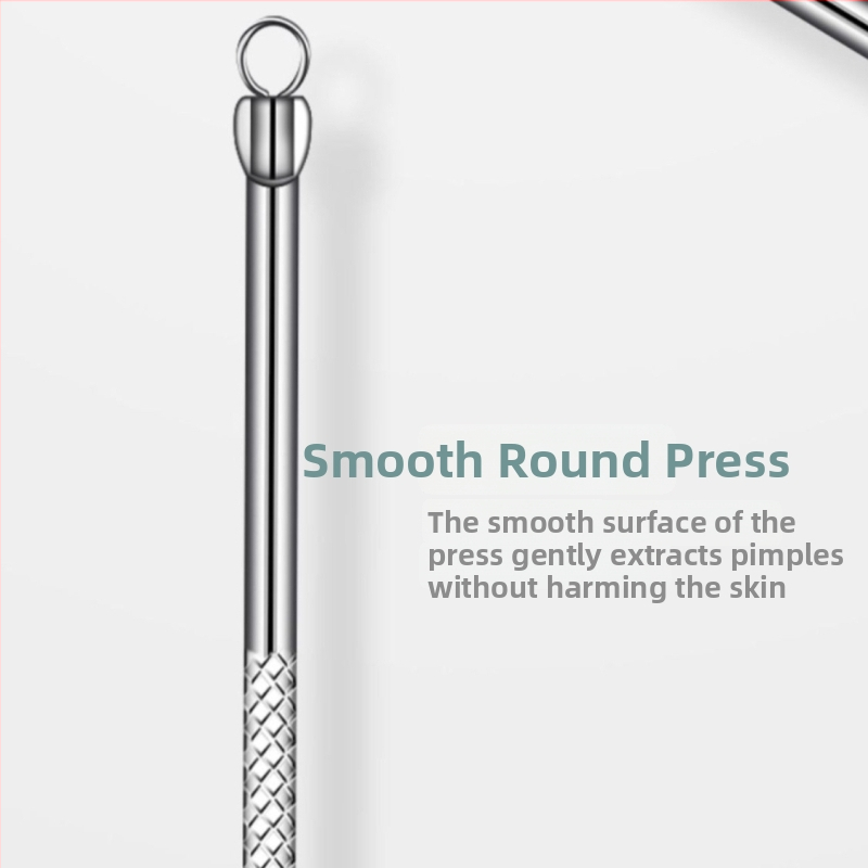 Rostevabast terasest akne eemaldamise tööriistade komplekt üldiseks kasutamiseks