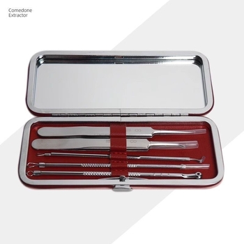 Ounce spuogų adatų rinkinys (5 vnt.) – nerūdijančio plieno, spuogų šalinimo įrankiai