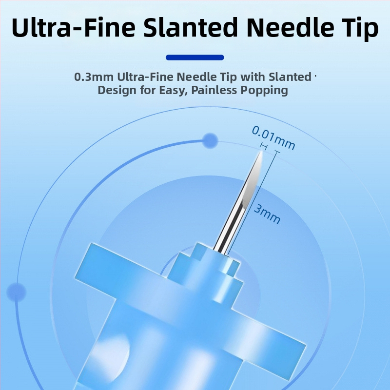 Ühekordselt kasutatav roostevabast terasest akne väljatõmbamise nõel, tootekood z7NAR7rA, bränd: Muu