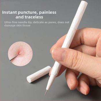 VEEJAGA Nerūsējošā tērauda aknes ekstrakcijas instruments melnajiem punktiem un pinnēm