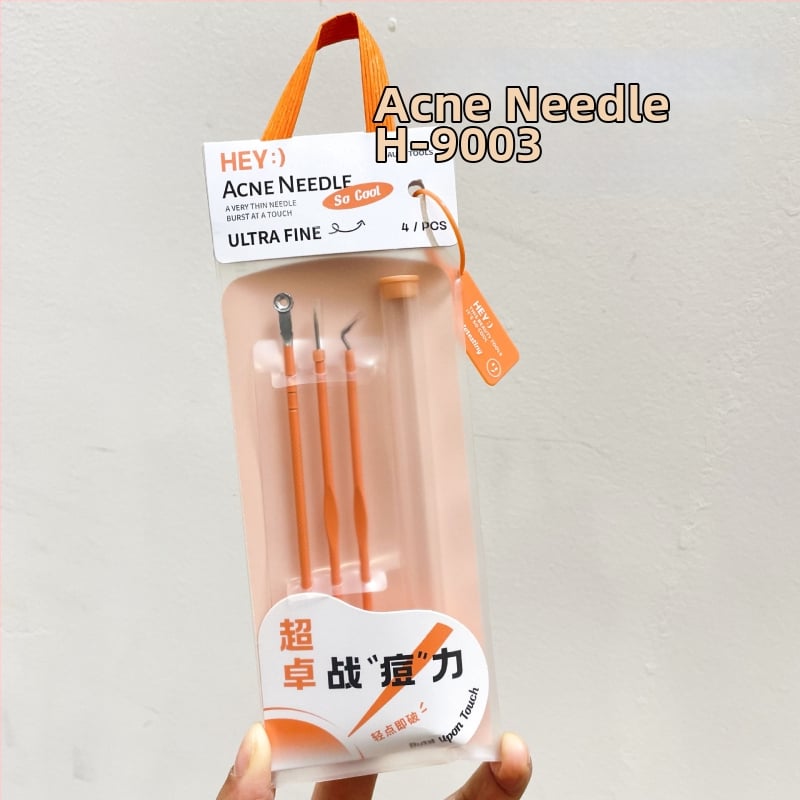 Marian akne nõel ja klipside komplekt, roostevaba teras, 5-aastane kõlblikkusaeg