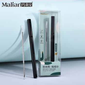 Акне игла Marianne — неръждаема стомана, тънка и неплъзгаща се, за грижа на Т-зоната и премахване на черни точки