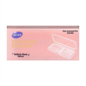 Nerūdijančio plieno aknės adatų rinkinys, 5 dalių, atnaujintas, tikslus juodųjų spuogų ir porų ekstraktorius