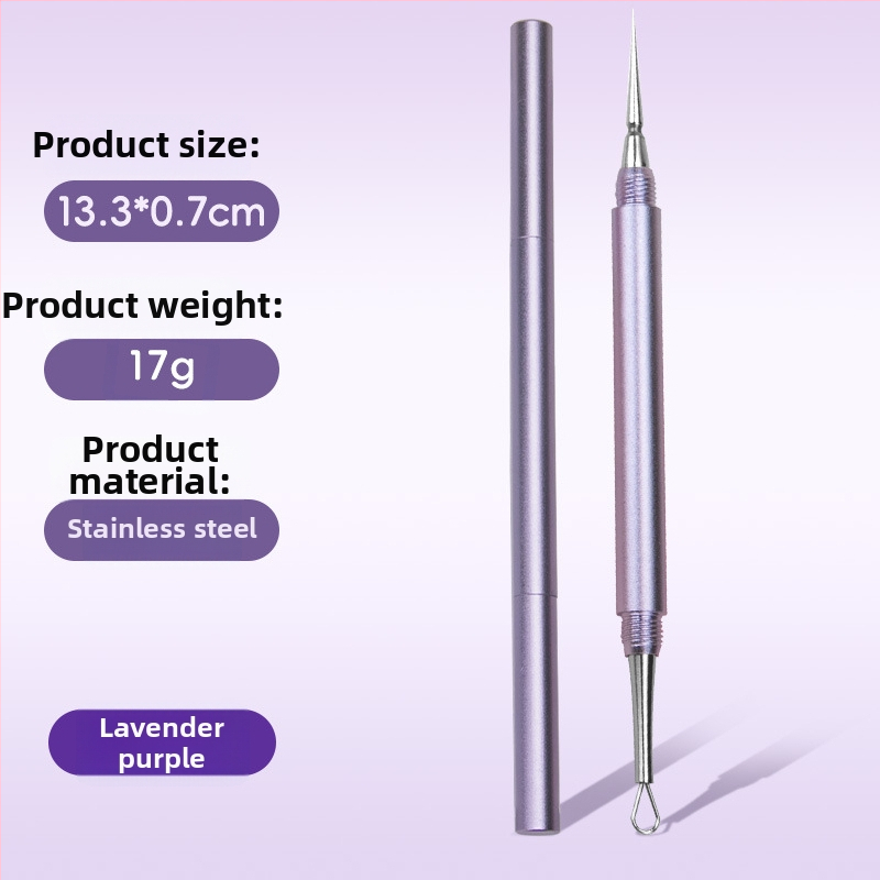 Yiliren Nerūdijančio plieno spuogų įrankis – medicininės kokybės, vienkartinis naudojimas, itin tikslus juodųjų dėmių ir spuogų šalinimui