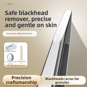 Nilia juodųjų inkliuzų žnyplės – aukšta precizija, nerūdijantis plienas, saugus įrankis poroms ir antakiams salone