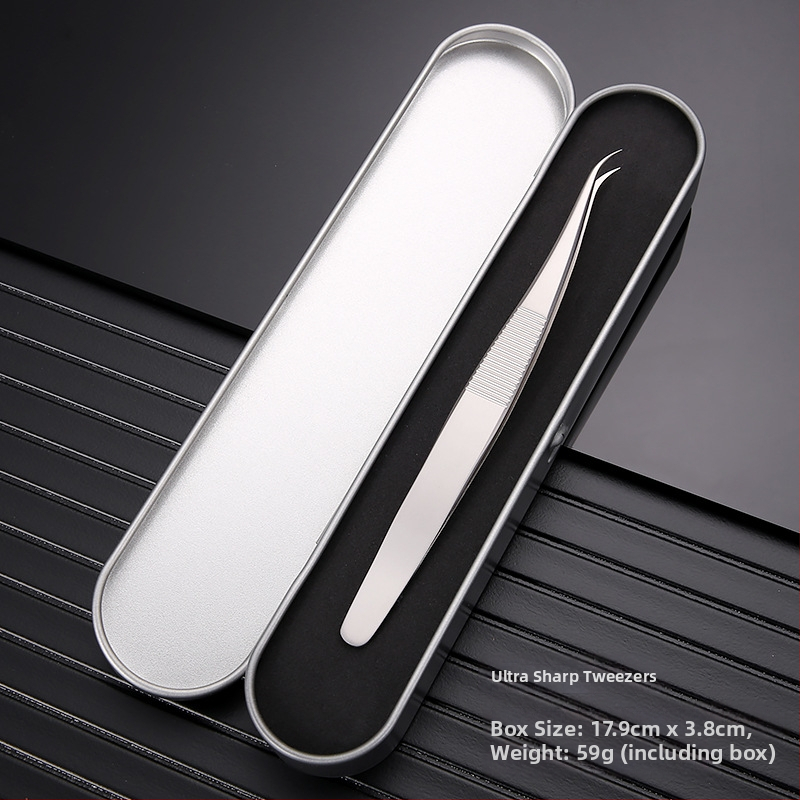 Nerūdijančio plieno pincetės aknei ir juodoms dėmėms – prekės ženklas Medium Tweezers, neimportuotas, kasdieninei naudai