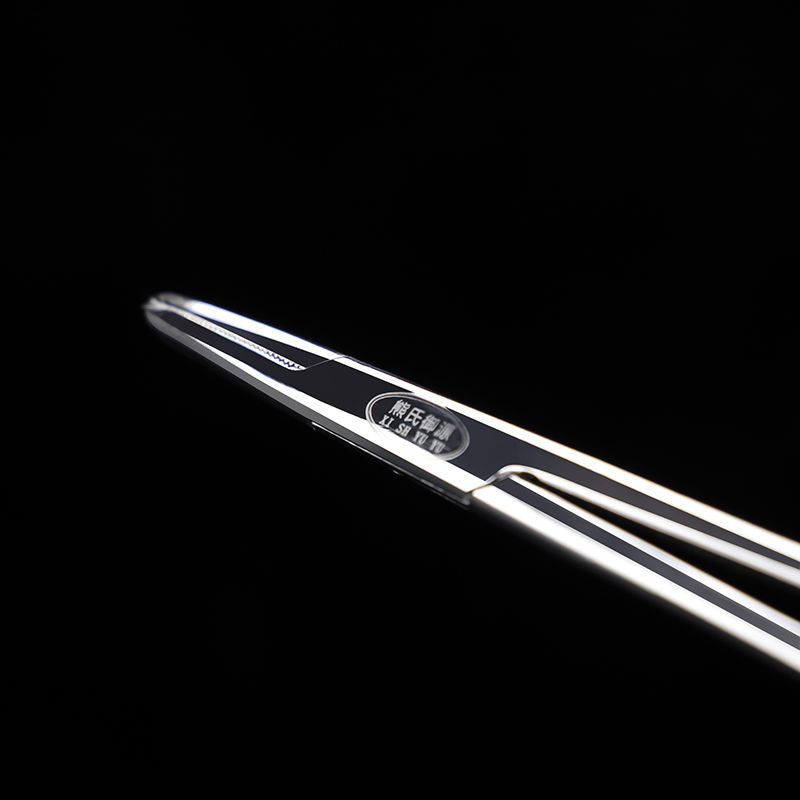 Chirurginis adatų laikiklis iš nerūdijančio plieno – daugkartinis naudojimas, su pilnų dantų žandikauliais siuvimui, pakuotė 1 vnt