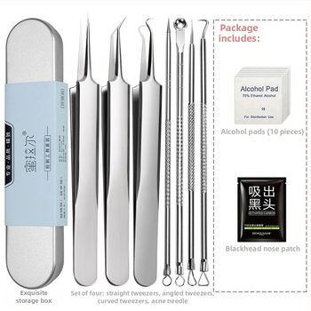 Mirar nerūdijančio plieno spuogų įrankių rinkinys namų naudojimui, 5 metų tarnavimo laikas