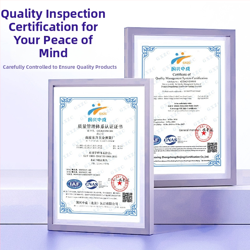 Augsta oglekļa tērauda un nerūsējošā tērauda spirāles — kompresijas un vilces spirāles amatniekiem