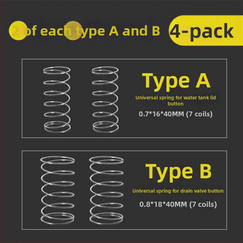Klozetikaane vedru, 304 roostevabast terasest, kompressioonvedru loputusnupu jaoks, FB-66, Fubang spring