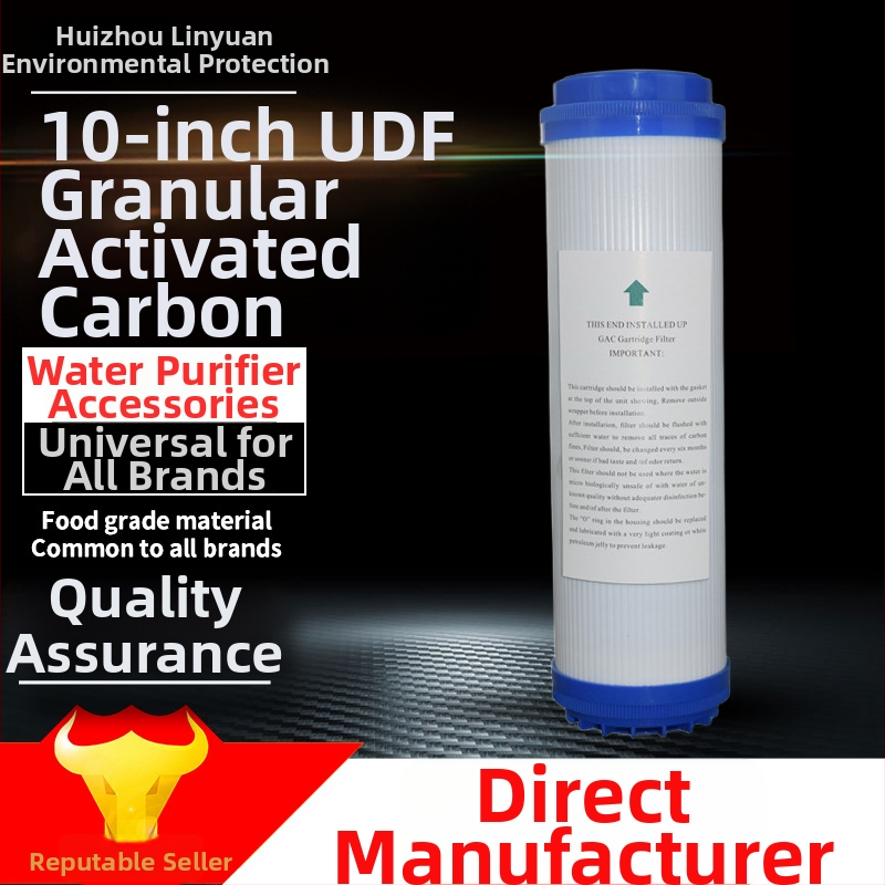 Vandens valymo filtrų elementas – granuliuotas aktyvuotas anglis iš kokosų lukštų – universalus priedas vandens valytuvams
