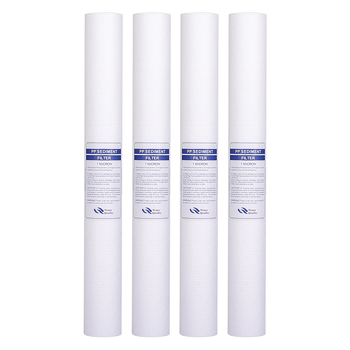 Vandens valymo filtro elementas – polipropilenas, PP medvilnės filtras, priekinis montavimas, 500 L/h