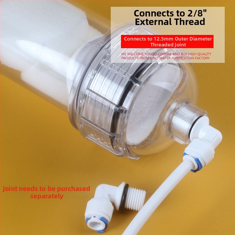 T33 Skaidrs membrānas korpuss DIY filtram – plastmasas akvārija ūdens attīrīšanai aksesori