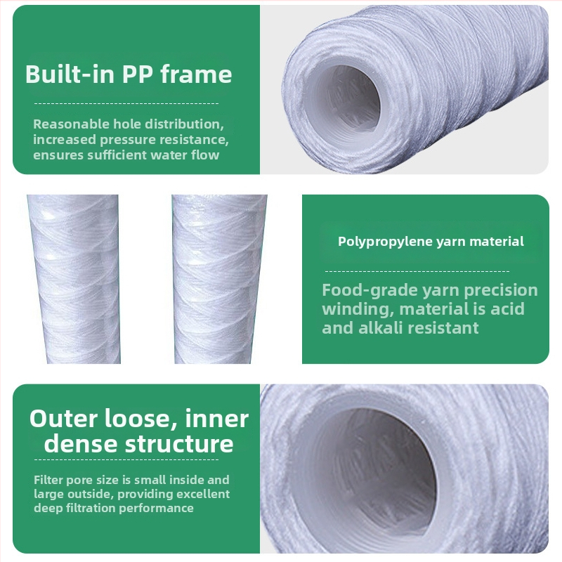 Φίλτρο στοιχείο για υγρά PCB με πυρήνα από συρματόβαμβακα, ανθεκτικό σε οξέα και αλκάλια