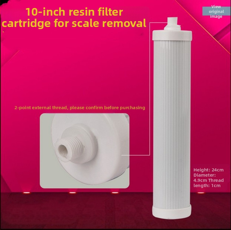 Vandens valymo filtro elemento staliniam naudojimui, minkštinimas ir nuosėdų sumažinimas, 6 L talpa, 1 lygio filtras