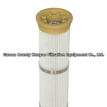 Polüestri kiududest tolmufiltri element, tulekindel, kõrge temperatuuritaluvus, veekindel ja antistaatiline