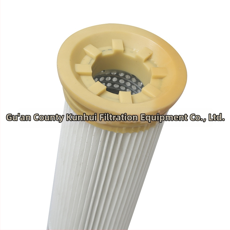 Poliesterio pluošto dulkių filtravimo elementas, liepsnai atsparus, aukštos temperatūros atsparus, vandeniui atsparus ir antistatinis