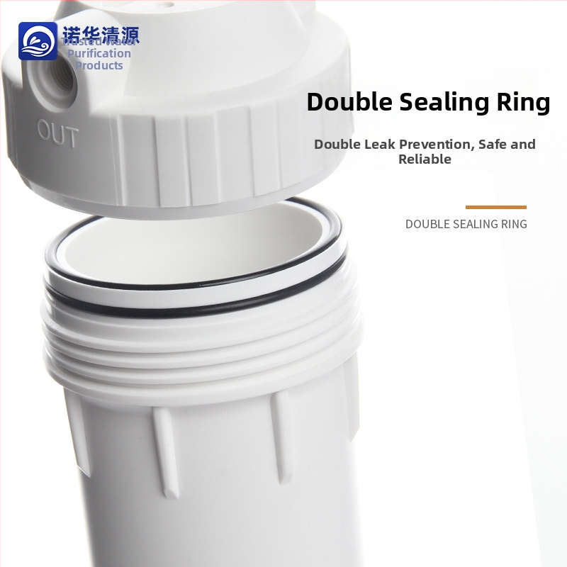 Гланцова бутилка филтър за пречиствател на вода (предна/задна) — PP PET, контейнер за филтър