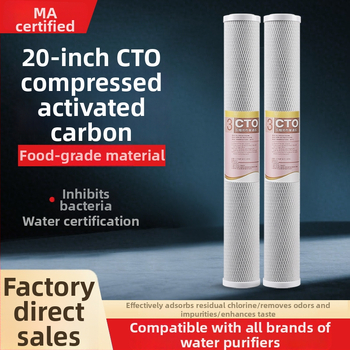 Lige CTO aktyvusis anglies išankstinis filtras vandens valytuvui — filtravimo elemento komerciniam naudojimui
