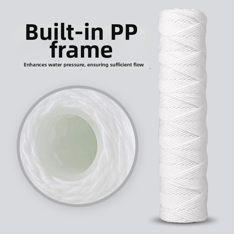 Filtrų elementas vielos vyniojimu – vandens filtravimui, elektroplatavimo pramonė, filtracijos tikslumas 1-100