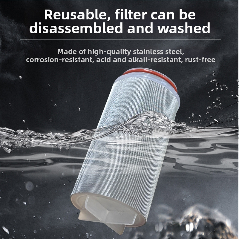 Nerūdijančio plieno vandens filtras elementas, modelis MYJ-01, 40 mikronų, filtruoja nuosėdas, vidiniam filtrui