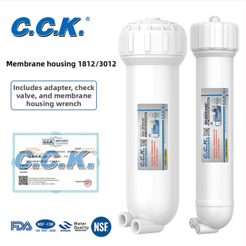 Namų vandens valymo membranų korpusas, modelis 1812/3012, PP, talpa 50-800G, skirtas tiesiam gerimui