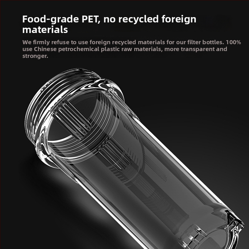 Priešfiltras vandens valytuvas, trijų etapų filtro buteliukas, PP/PET, prekės ženklas One Billion Hours