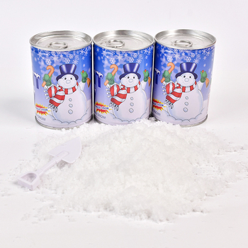 Li xiaoya Konservuotos sniegas Kalėdinėms dekoracijoms – dervos pagrindu sausi snaigių milteliai, dėžutėje, pritaikomas