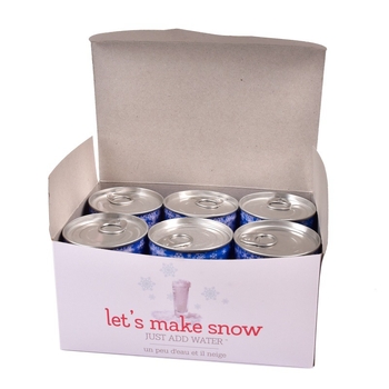 Li xiaoya Konservuotos sniegas Kalėdinėms dekoracijoms – dervos pagrindu sausi snaigių milteliai, dėžutėje, pritaikomas