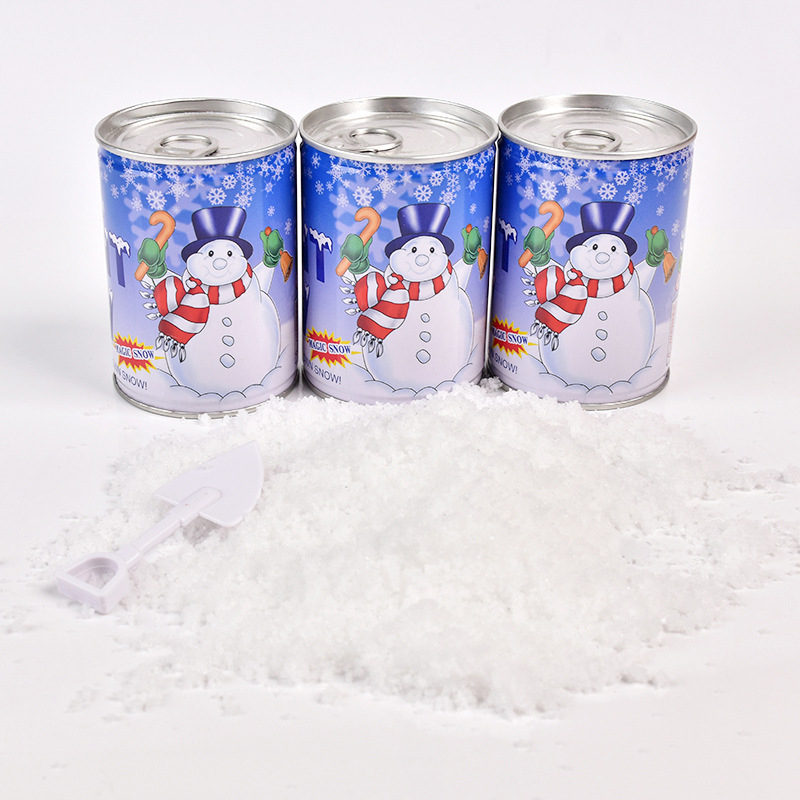 Li xiaoya Konservuotos sniegas Kalėdinėms dekoracijoms – dervos pagrindu sausi snaigių milteliai, dėžutėje, pritaikomas