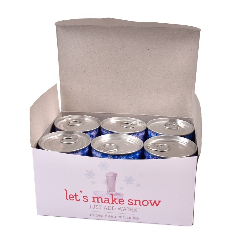 Li xiaoya Konservuotos sniegas Kalėdinėms dekoracijoms – dervos pagrindu sausi snaigių milteliai, dėžutėje, pritaikomas