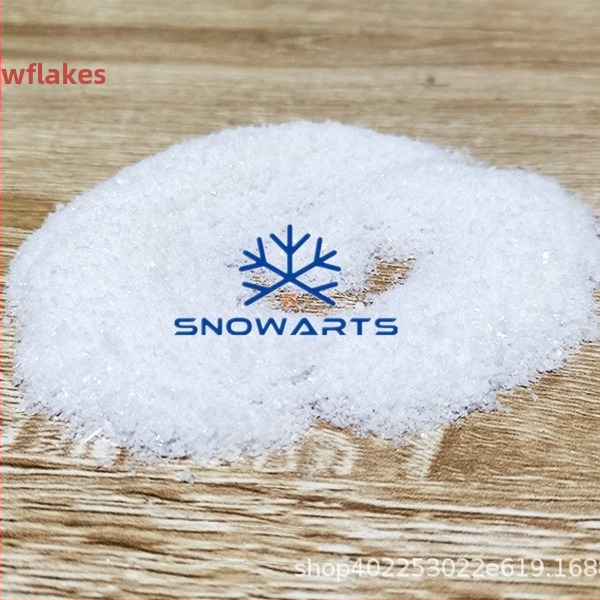 Snowarts Kalėdinis sausas sniego milteliai efektams – LDPE pakuotė, dovana filmams ir TV, be IP