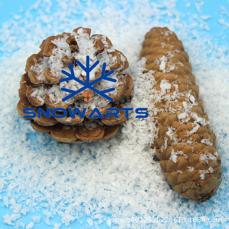 Snowarts Kalėdinis sausas sniego milteliai efektams – LDPE pakuotė, dovana filmams ir TV, be IP