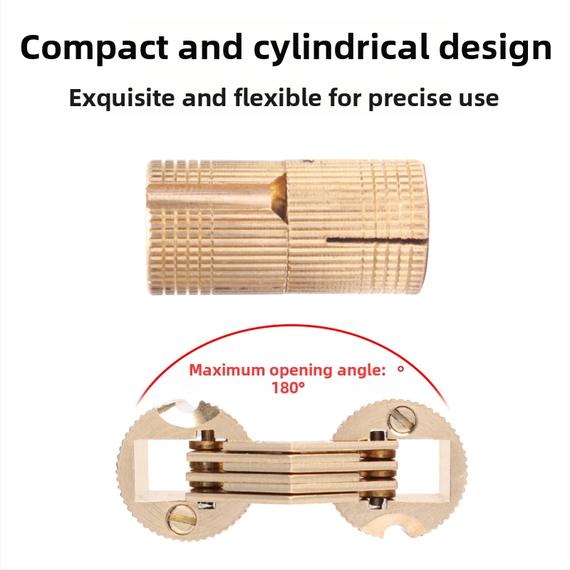 Golden Tripod latonas paslėptas vyris elektros dėžei – paslėpta spintelės durų sistema, tylus atidarymas vienos rankos valdymu, nikeliuotas paviršius