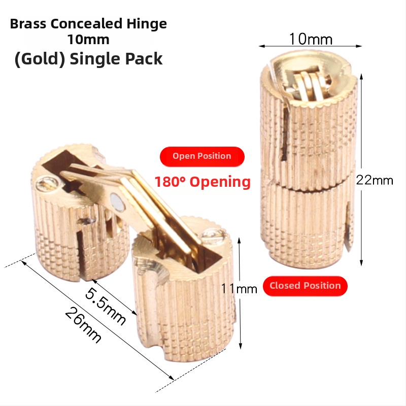 Golden Tripod latonas paslėptas vyris elektros dėžei – paslėpta spintelės durų sistema, tylus atidarymas vienos rankos valdymu, nikeliuotas paviršius